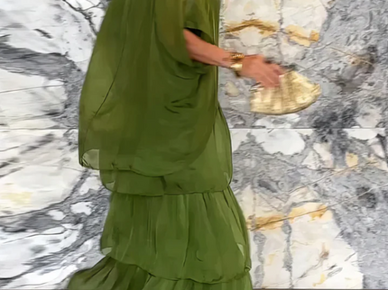 Shina™ - Elegantes Fließendes Maxikleid