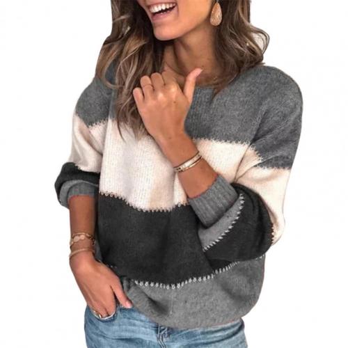 Gestreifter Pullover