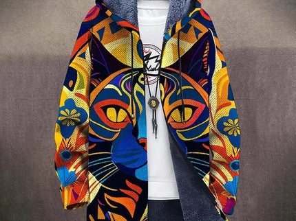Tarni | Luxuriöse Strickjacke, inspiriert von der Kunst