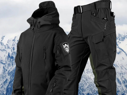 Antarktis - Camo Winterjacke Set