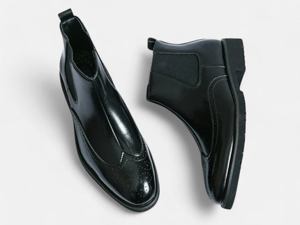 Marzio™ | Elegante Chelsea-Stiefel für Herren aus Kunstleder