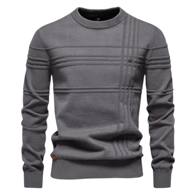 Burkhard | Stijlvolle herenpullover met ruitdesign