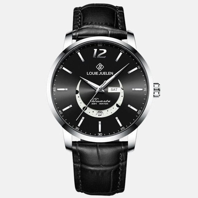 Elegante Uhr mit Mondphase