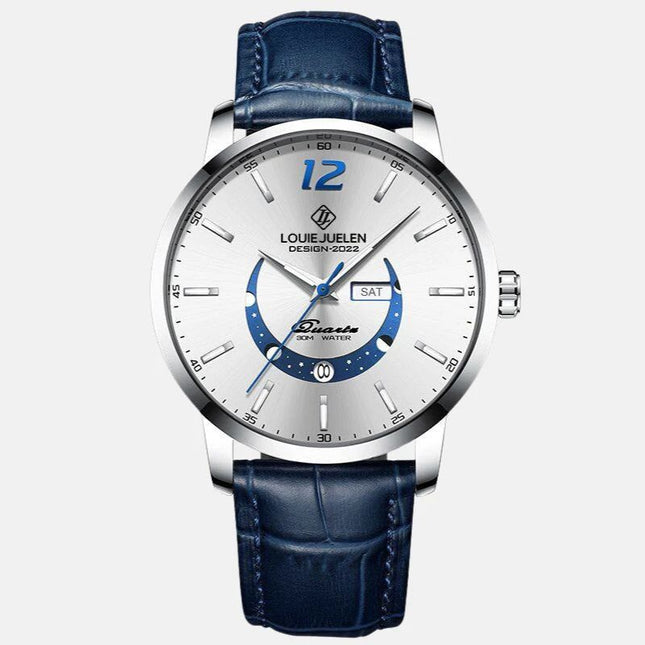 Elegante Uhr mit Mondphase