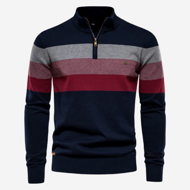 Alain™ - Retro Snoop Pullover aus Baumwolle