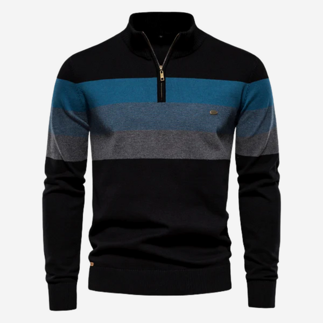 Alain™ - Retro Snoop Pullover aus Baumwolle