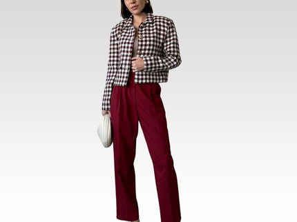 STEFANIE | VIELSEITIGE KLASSISCHE SLIM-FIT-ANZUGHOSE
