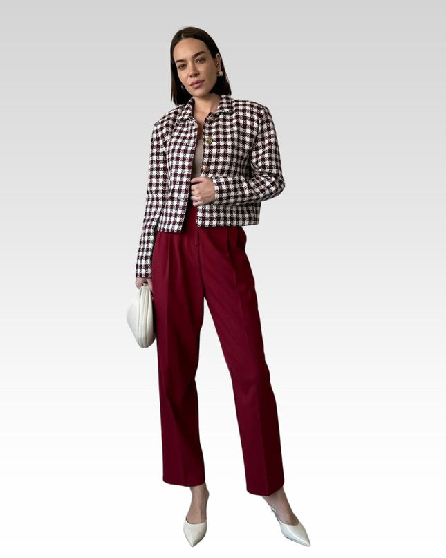STEFANIE | VIELSEITIGE KLASSISCHE SLIM-FIT-ANZUGHOSE