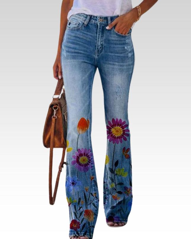 Blaire | Jeans mit hoher Taille und Schlag