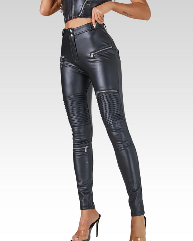 Tatjana | Schmale Biker-Jeans