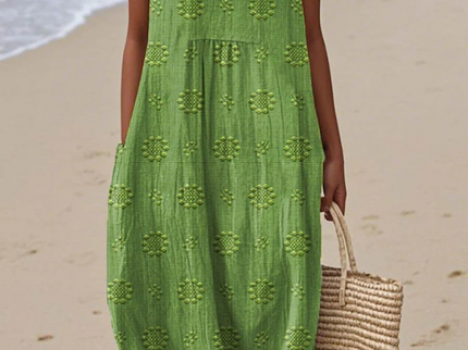 Isla - Alltags-Breeze-Midikleid