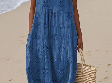 Iva - Alltags-Sommer-Midikleid