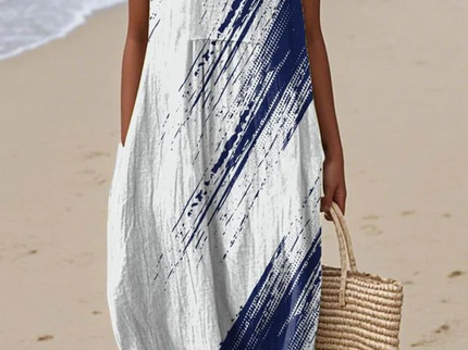 Elena - Alltags Elegante Midi-Kleid