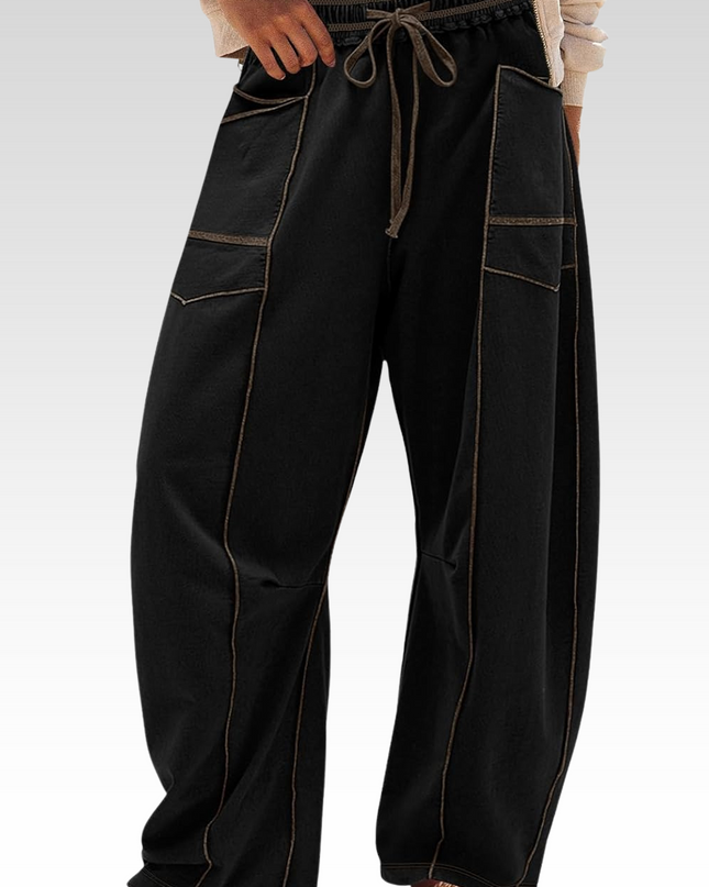 LINA | Barrel-Pants – Weite Sommer-Loungehose für jeden Moment