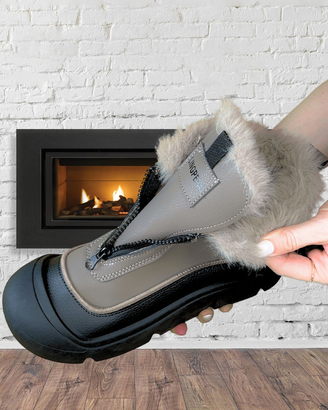 Zorlin - Wasserdichte Stiefeletten Mit Dicker Sohle