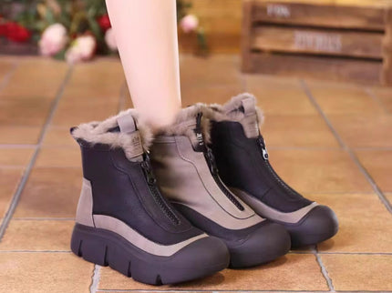 Zorlin - Wasserdichte Stiefeletten Mit Dicker Sohle