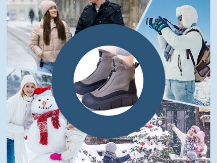 Zorlin - Wasserdichte Stiefeletten Mit Dicker Sohle