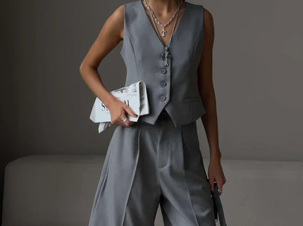 Sommer-Weste und Shorts Set