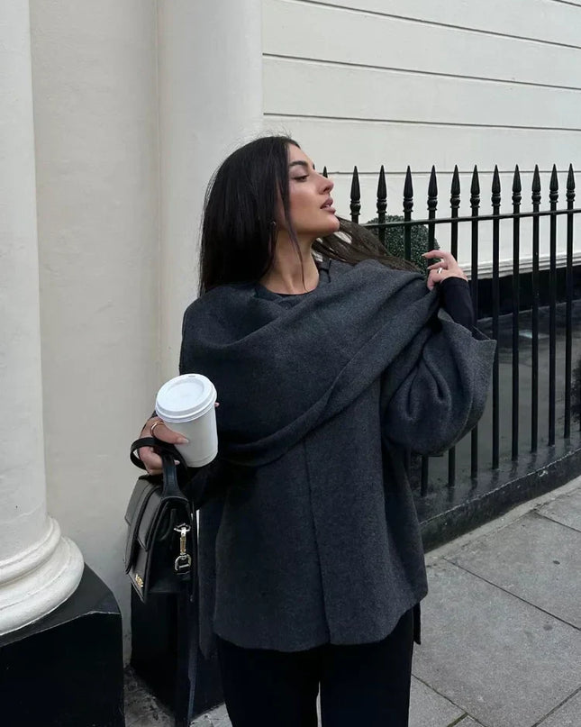 Amelie™ - Woll-Cape Mantel