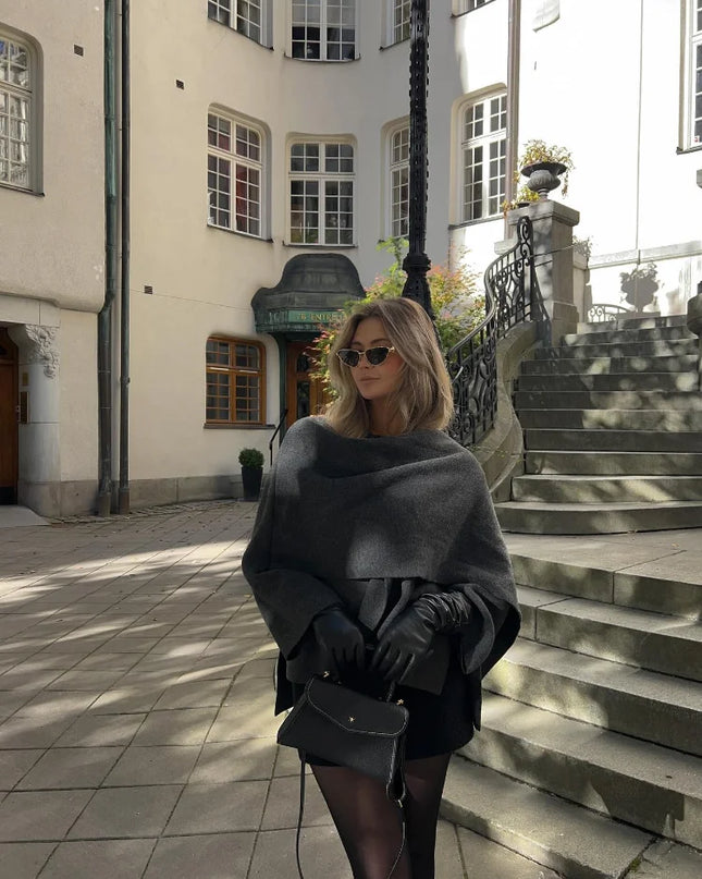 Amelie™ - Woll-Cape Mantel