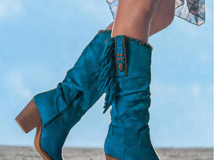 Adah - Stylische Wild West Stiefel für Abenteuerlustige