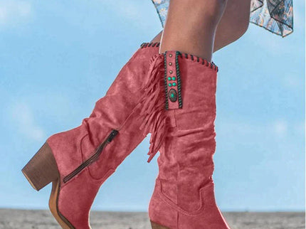 Adah - Stylische Wild West Stiefel für Abenteuerlustige