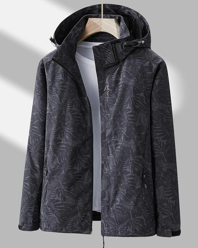 Wasserdichte Windbreaker-Jacke