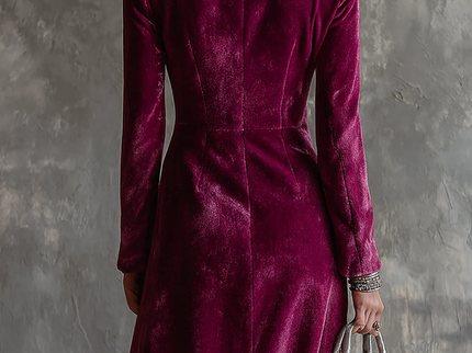 Victoria | Blazer-Kleid aus Samt