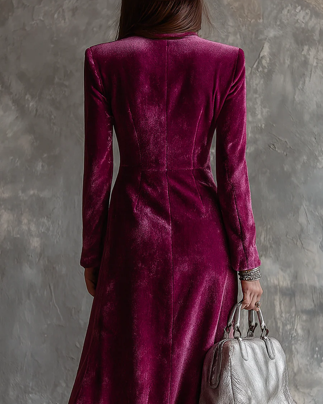 Victoria | Blazer-Kleid aus Samt