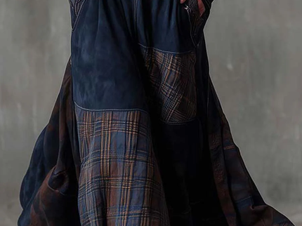 Michelle | Maxikleid aus Wildleder