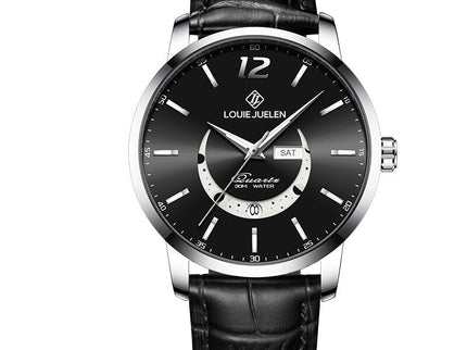 Elegante Uhr mit Mondphase