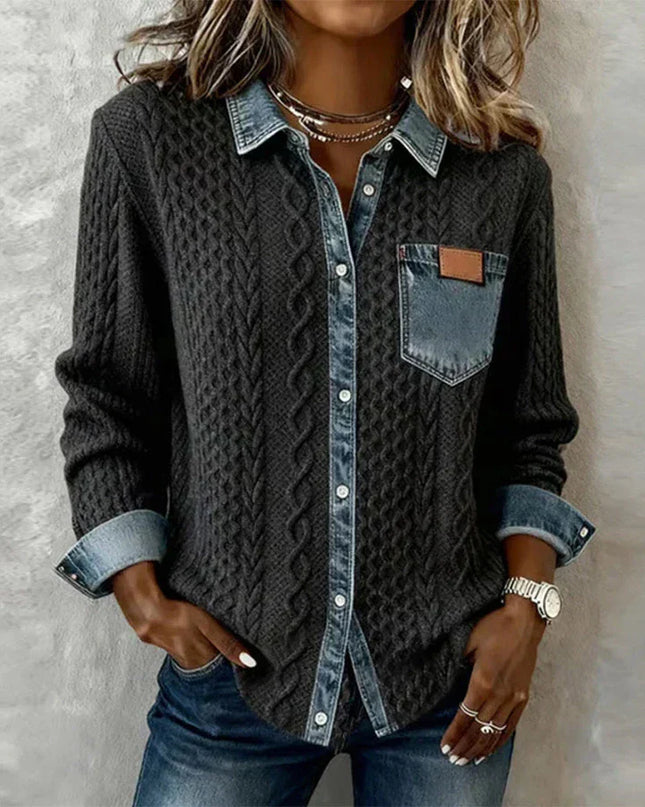 Sandra - Der Perfekte Stricktop Wärme, Stil und Komfort Ohne Kompromisse