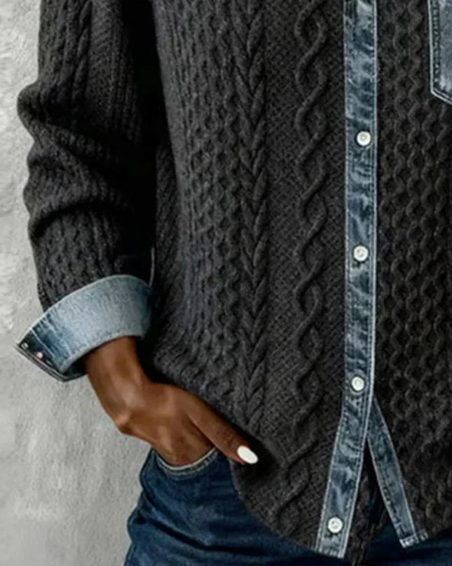 Sandra - Der Perfekte Stricktop Wärme, Stil und Komfort Ohne Kompromisse