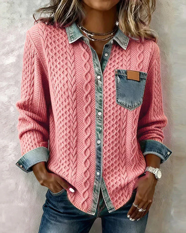 Sandra - Der Perfekte Stricktop Wärme, Stil und Komfort Ohne Kompromisse