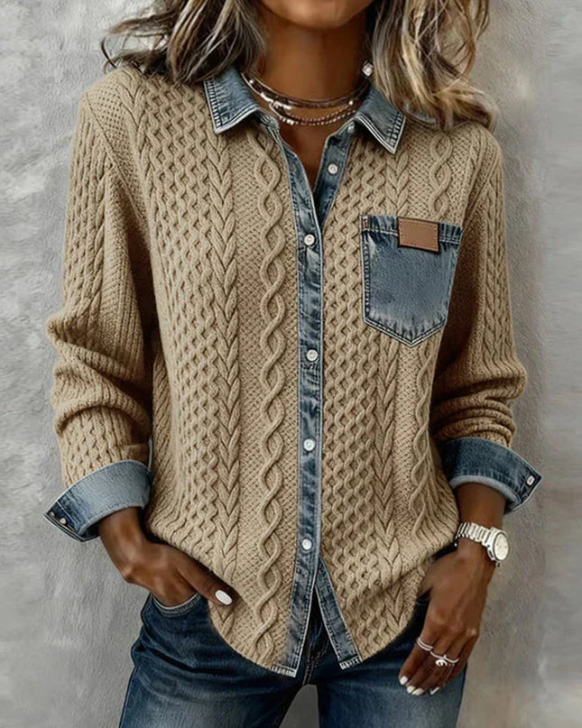 Sandra - Der Perfekte Stricktop Wärme, Stil und Komfort Ohne Kompromisse