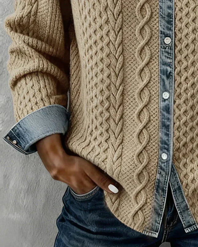 Sandra - Der Perfekte Stricktop Wärme, Stil und Komfort Ohne Kompromisse