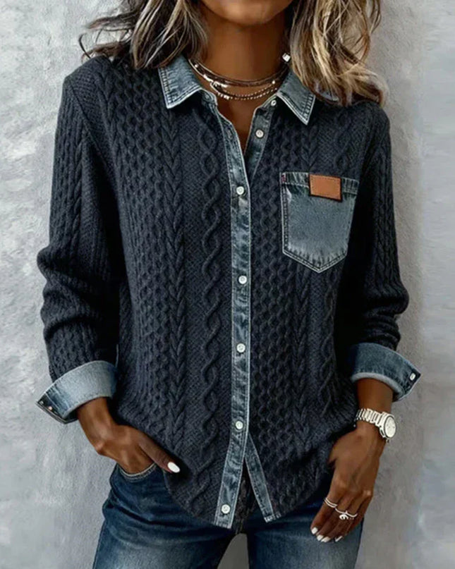 Sandra - Der Perfekte Stricktop Wärme, Stil und Komfort Ohne Kompromisse