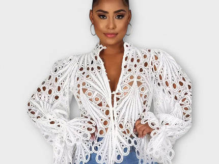 Savannah - Asymmetrische Bluse