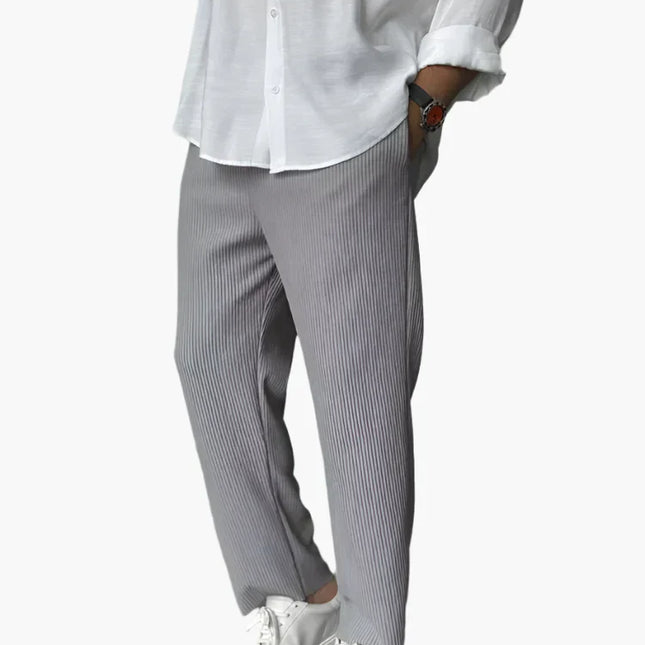 Sommerfeld™ | Herren Relax Fit Plissee Hose – Eleganter und Bequemer Alltags- und Business-Look
