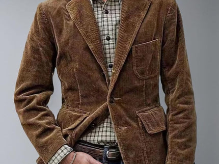 Andrei Cord-Jacke + Weste Set