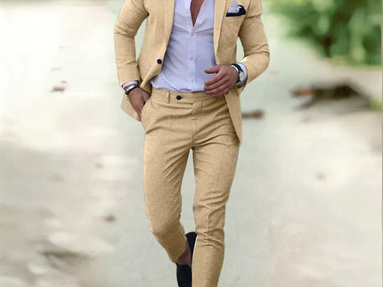 Alonso | Eleganter Herrenanzug (Jacke + Hose)
