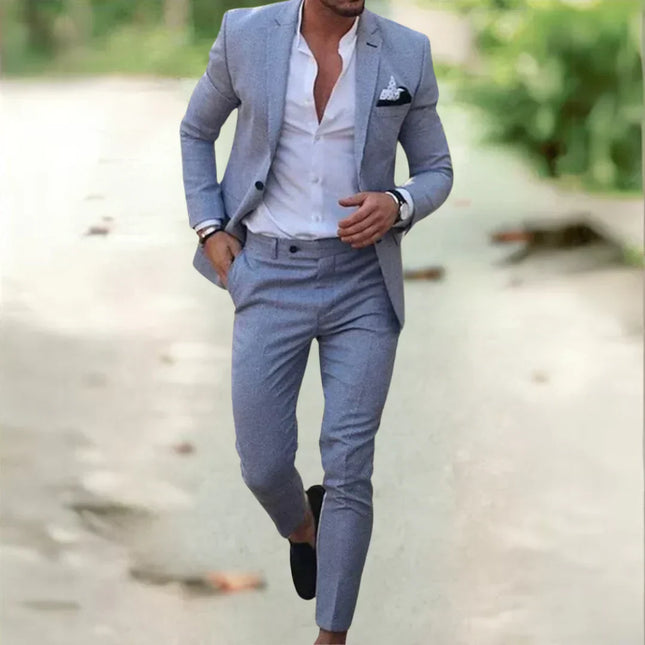 Alonso | Eleganter Herrenanzug (Jacke + Hose)