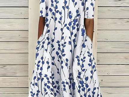 Sela™ – Sommerliches Midikleid mit elegantem Blumenprint