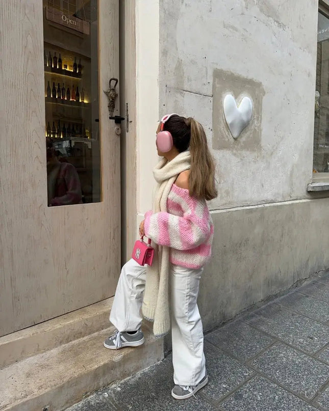 Anna | Lässiger Übergroßer Trui