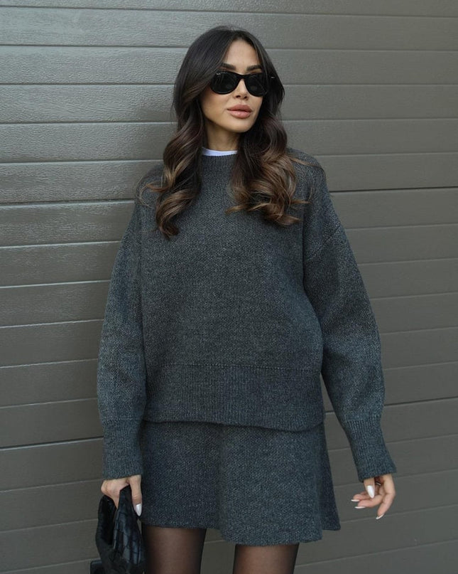 Lucie™ - Sanftes Herbstensemble aus Wolle