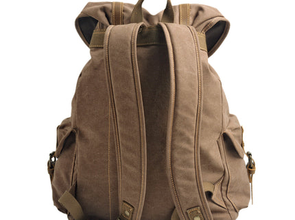 Militärische Leinwand-Rucksack | INTERLAKEN