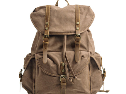 Militärische Leinwand-Rucksack | INTERLAKEN