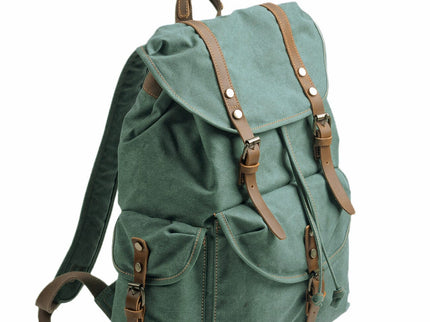 Militärische Leinwand-Rucksack | INTERLAKEN