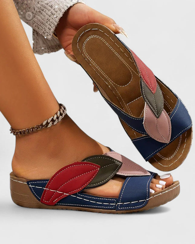 Orthopädische Slip-On Sandalen für ganztägigen Komfort