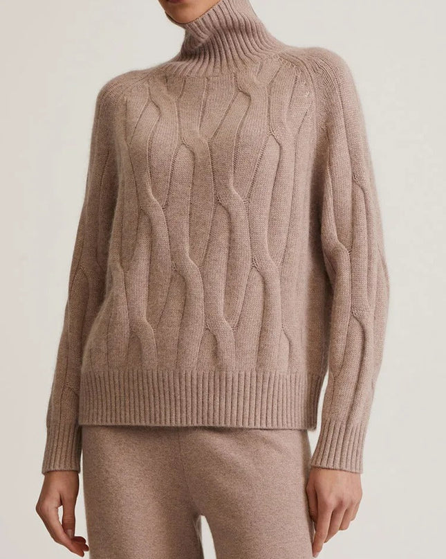 Rollkragenpullover aus Kaschmir